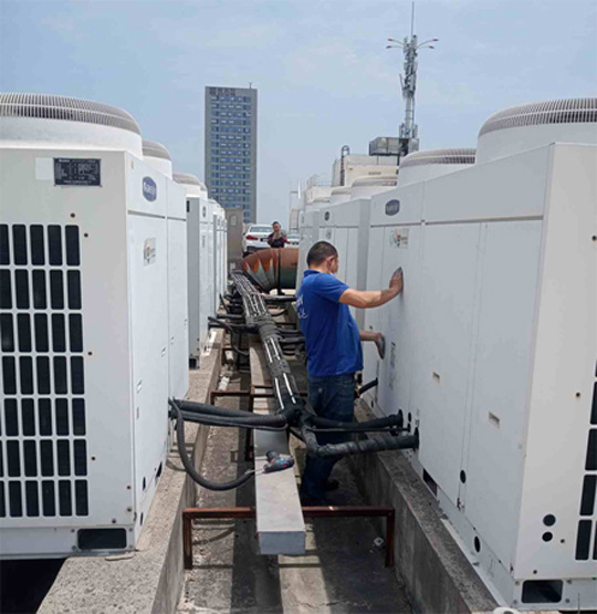 金华中央空调制热和不制冷系统维修方法